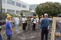 歩兵第70連隊跡地の見学