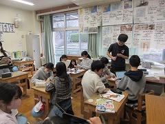 学校名看板作成イメージ打ち合わせ