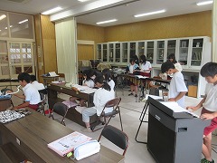 合奏の練習