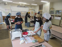 調理の様子
