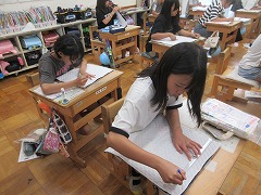 チャコペンシルで印