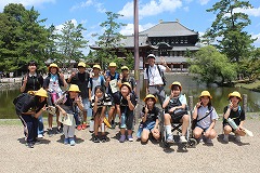 東大寺で
