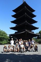 東寺で