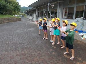 水遊び