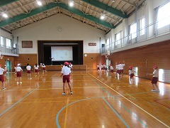 ダンスの練習