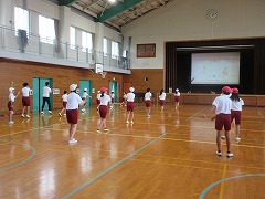 ダンスの練習