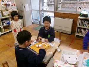 幼稚園のみんなを招待