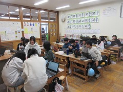 卒業文集作成中