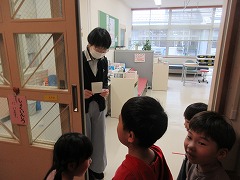 ミニ学校探検：保健室へ