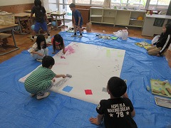 大きな作品づくり