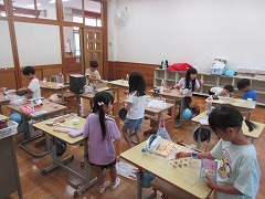 楽器作成中
