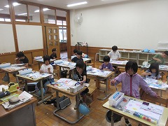 ２色を混ぜて色づくり