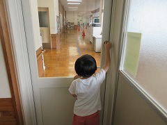 鍵のかかる部屋を確認