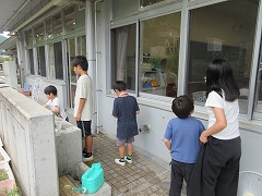 せんぷうきの掃除や窓ふき