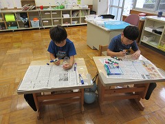 お絵かきタイム