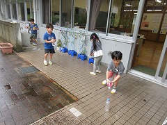 水鉄砲タイム